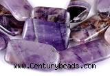 CDA04 Rectangle dogtooth amethyst quartz beads Wholesale