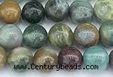 CDB110 15 inches 6mm round new dragon blood jasper beads