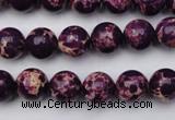 CDE2045 15.5 inches 6mm round dyed sea sediment jasper beads