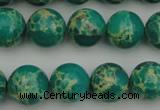 CDE2245 15.5 inches 10mm round dyed sea sediment jasper beads