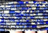 CDE3661 15 inches 4*8mm tube sea sediment jasper beads