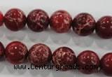 CDI823 15.5 inches 10mm round dyed imperial jasper beads wholesale