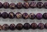 CDI842 15.5 inches 8mm round dyed imperial jasper beads wholesale