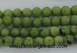 CDJ138 15.5 inches 5mm round Canadian jade beads wholesale