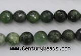 CDJ263 15.5 inches 10mm faceted round Canadian jade beads wholesale