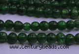 CDP01 15.5 inches 3mm round A- grade diopside gemstone beads