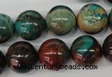 CDS191 15.5 inches 18mm round dyed serpentine jasper beads