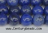 CDU343 15.5 inches 10mm round blue dumortierite beads wholesale