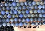 CDU362 15.5 inches 8mm round sunset dumortierite beads wholesale