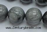 CEE08 15.5 inches 20mm round eagle eye jasper beads wholesale