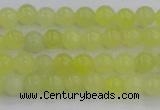 CEJ200 15.5 inches 4mm round lemon jade beads wholesale