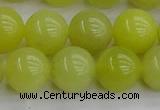 CEJ203 15.5 inches 10mm round lemon jade beads wholesale