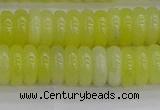 CEJ212 15.5 inches 3*8mm rondelle lemon jade beads wholesale