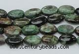 CEM11 15.5 inches 8*12mm oval emerald gemstone beads wholesale