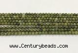 CEP200 15.5 inches 4mm round epidote gemstone beads wholesale