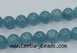 CEQ03 15.5 inches 8mm round blue sponge quartz beads wholesale