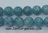 CEQ04 15.5 inches 10mm round blue sponge quartz beads wholesale