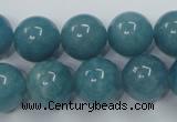 CEQ06 15.5 inches 14mm round blue sponge quartz beads wholesale