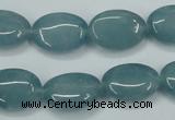 CEQ114 15.5 inches 13*18mm oval blue sponge quartz beads