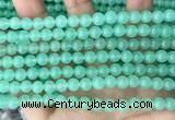 CEQ301 15.5 inches 6mm round green sponge quartz beads