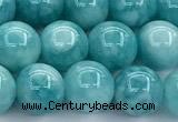 CEQ371 15 inches 8mm round sponge quartz gemstone beads