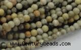 CFA01 15.5 inches 4mm round chrysanthemum agate gemstone beads