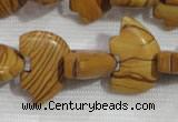 CFG795 12.5 inches 14*18mm carved animal grain stone beads