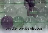 CFL1135 15.5 inches 6mm round fluorite beads wholesale