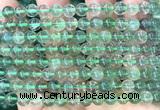 CFL1257 15 inches 6mm round green fluorite beads wholesale