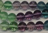 CFL553 15.5 inches 10mm round fluorite gemstone beads wholesale