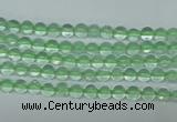 CFL610 15.5 inches 4mm round A grade green fluorite beads wholesale