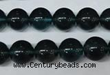 CFL674 15.5 inches 12mm round A grade blue fluorite beads wholesale