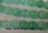 CFL853 15.5 inches 10mm round green fluorite gemstone beads