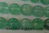 CFL856 15.5 inches 16mm round green fluorite gemstone beads