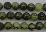 CGA131 15.5 inches 6mm round natural green garnet beads wholesale