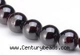 CGA18 6mm round natural garnet gemstone beads Wholesale