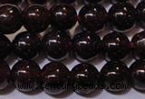 CGA352 14 inches 4mm round natural red garnet beads wholesale