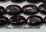 CGA470 15.5 inches 8*12mm oval natural red garnet beads