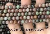 CGA684 15.5 inches 6mm round kashgar garnet beads wholesale