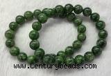 CGB2618 7.5 inches 10mm round diopside quartz beaded bracelets