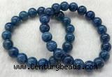 CGB2625 7.5 inches 10mm round natural apatite beaded bracelets