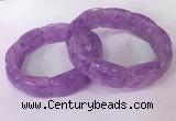 CGB2638 7.5 inches 18*25mm lavender amethyst bracelets wholesale