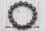 CGB5379 10mm, 12mm round brecciated jasper beads stretchy bracelets
