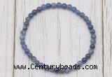 CGB7212 4mm tiny sodalite beaded meditation yoga bracelets