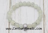 CGB7378 8mm New jade bracelet with tiger head for men or women