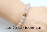 CGB9262 8mm, 10mm montana agate & drum hematite power beads bracelets