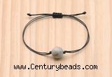 CGB9929 Fashion 12mm serpentine jasper adjustable bracelet jewelry