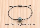 CGB9940 Fashion 12mm chrysocolla adjustable bracelet jewelry