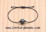 CGB9974 Fashion 12mm eagle eye jasper adjustable bracelet jewelry