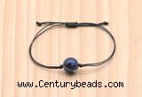 CGB9978 Fashion 12mm sodalite gemstone adjustable bracelet jewelry